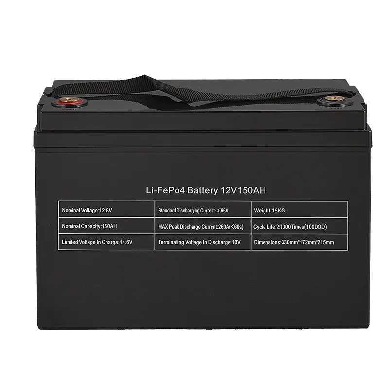 12V150Ah_QG01_Lead-Acid repalcement lithium battery